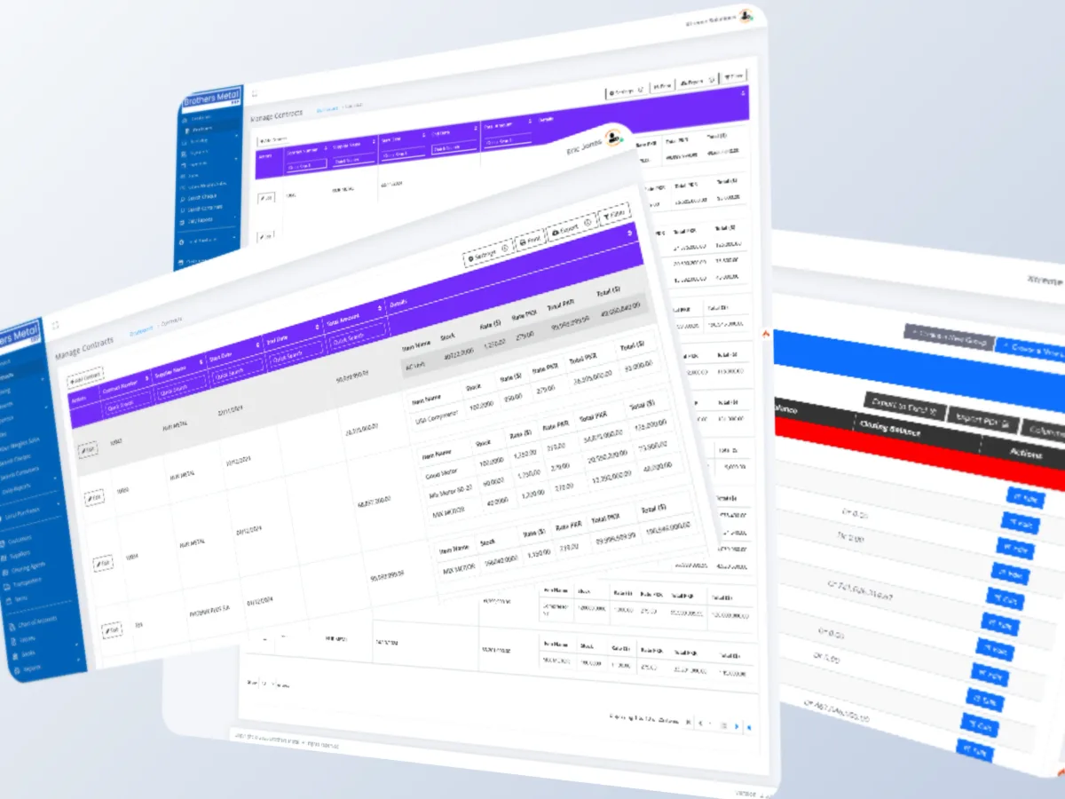 MetalFlow ERP