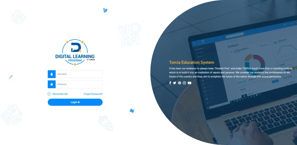 Torcia Digital Learning Platform